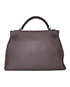 Kelly 32 Veau Togo Leather in Etoupe, back view